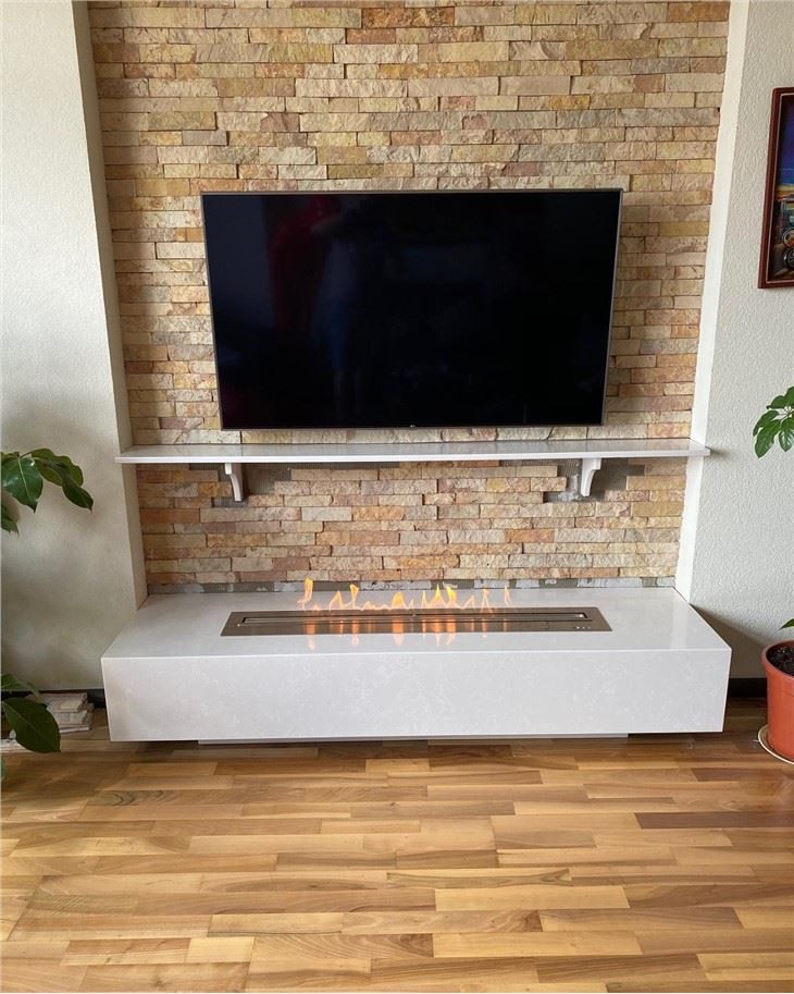 ethanol burner fireplace