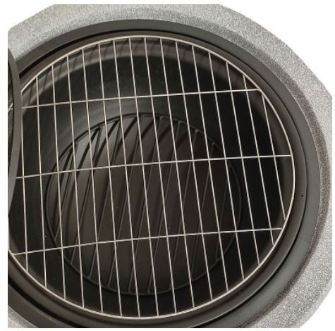 Stadium Freestanding Fireplace