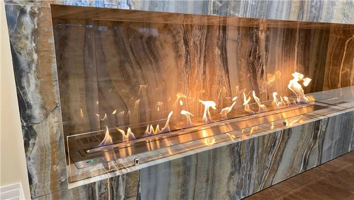 black ethanol fireplace Manufacturer