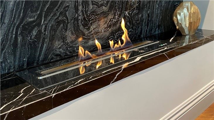 Smart Built-in Bio Ethanol Fireplace Insert
