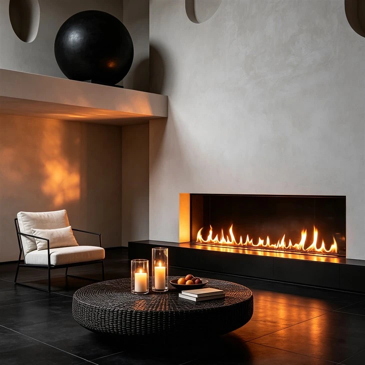 Wifi Ethanol Fire Place